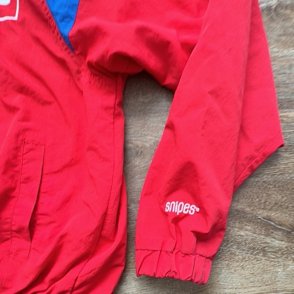 Vintage Fila x Snipes Women’s Full Zip Red Jacket Logo Pockets Size - L - Picture 2 of 12